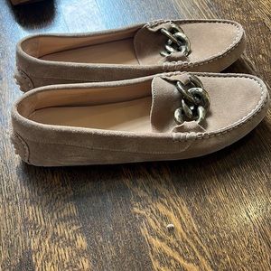 M.Gemi Pastoso Link Suede Moccasin Loafers Euro size 41 US Size 10